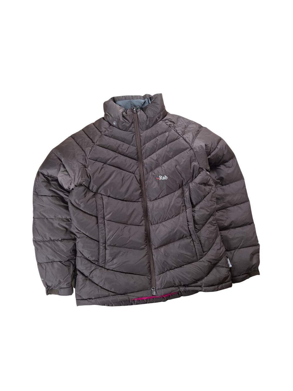 Rab Brown Puffer Purtex Endurance Jacket Women Size Large
